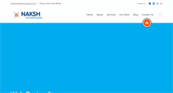 Desktop Screenshot of nakshtechnologies.com